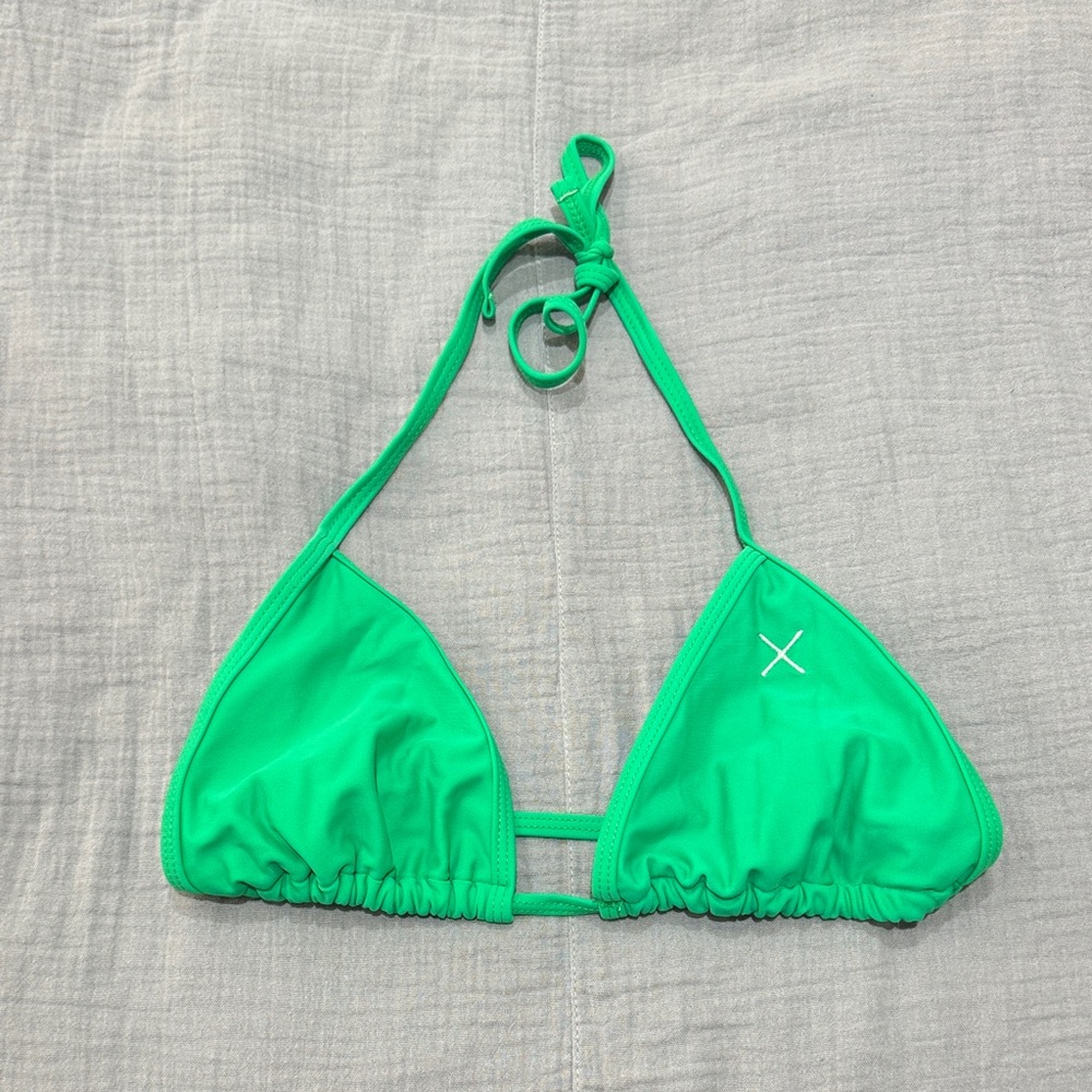 Boutine LA Green Bikini Top